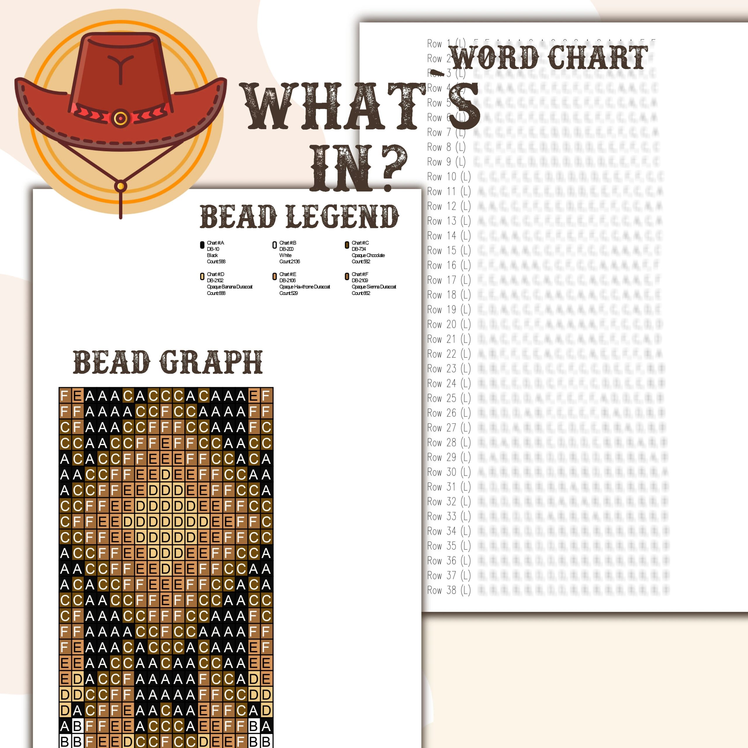 Arrow Hat Band Pattern Hat Band Native Peyote Pattern Odd Count PDF Instant Download Based On Miyuki Delica Seed Beads 11 0 Etsy