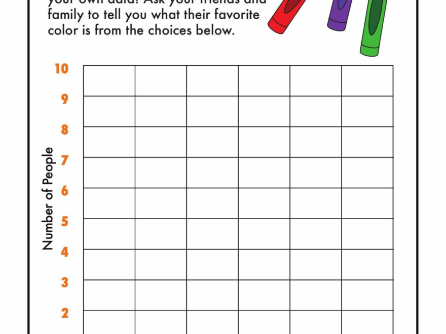Bar Graph Favorite Color Worksheet