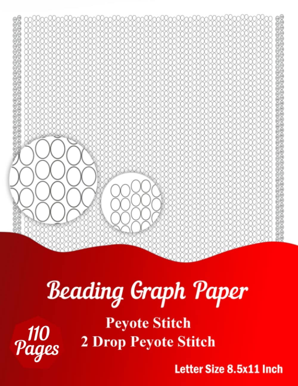Beading Graph Paper 2 Drop Peyote Stitch Graph Paper To Create Your Own Beadwork Designs Everhan Robin 9798828277643 Amazon Books