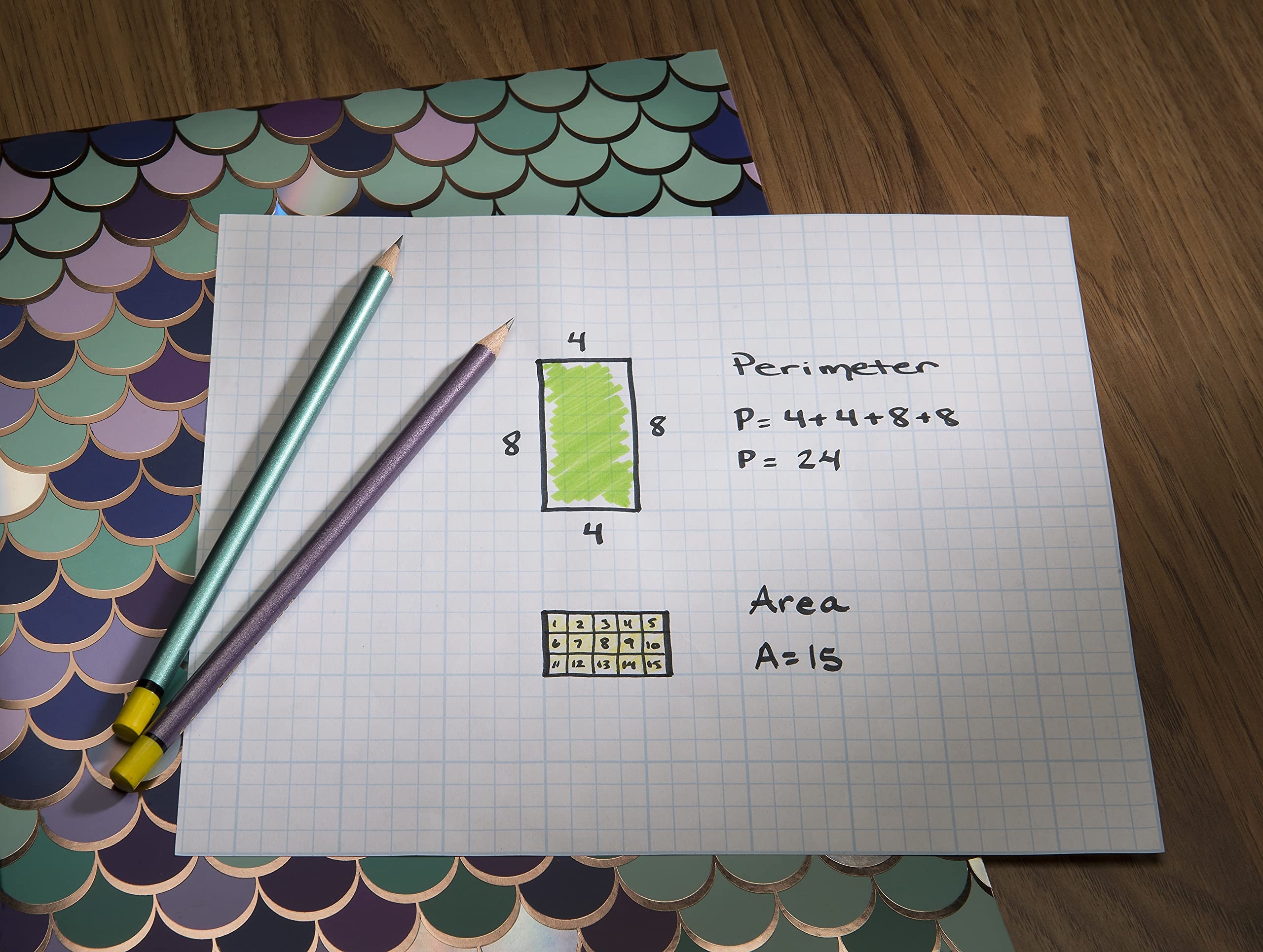 Graph Paper A4 Size 14x17