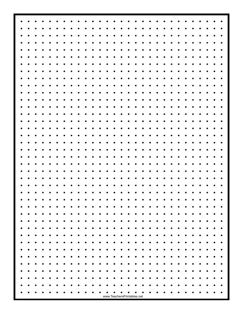 Black 0 25 Inch Dot Graph Paper Template Download Printable PDF Templateroller