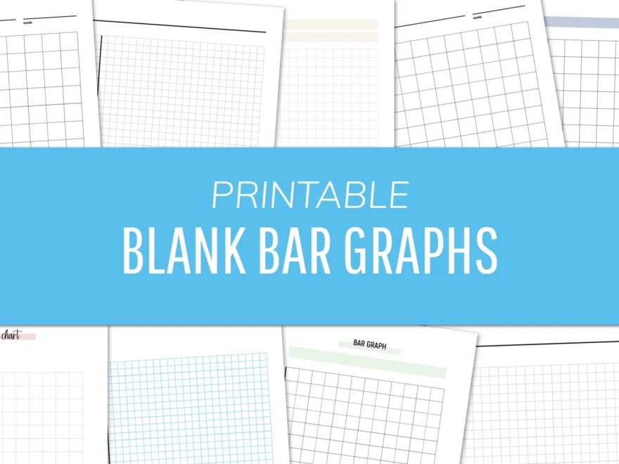Blank Bar Graph Printables 17 FREE Blank Bar Chart PDFs