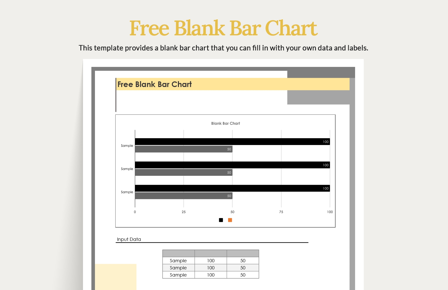 Blank Horizontal Bar Graph Blank Horizontal Bar Graph