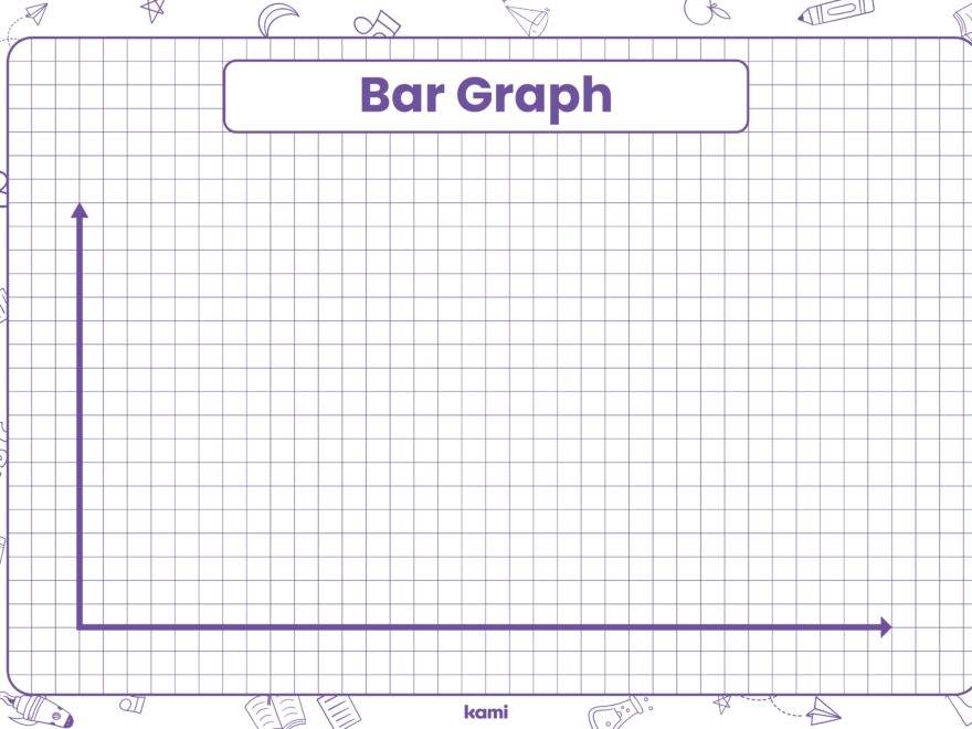 Blank Bar Graph Template Landscape For Teachers Perfect For Worksheets Library