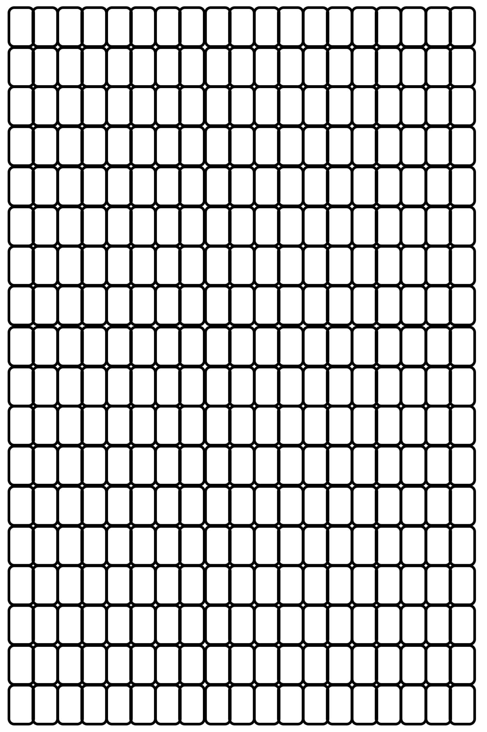 Beading Graph Paper Template