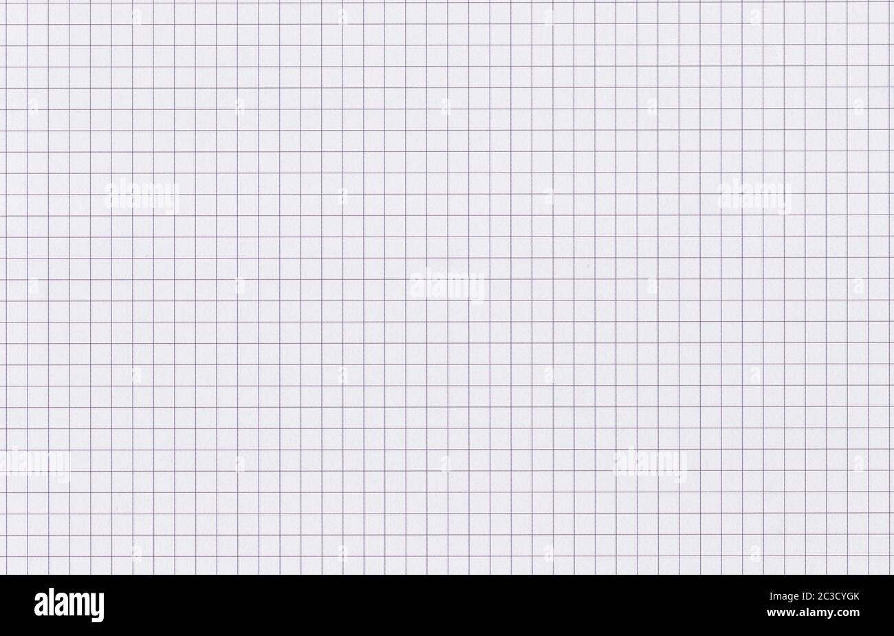 Blank Graph Paper For High School Math Class Lesson Useful As A Background Stock Photo Alamy