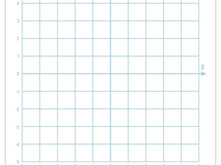 Blue Metric Graph Paper With Coordinate Royalty Free Vector Worksheets Library