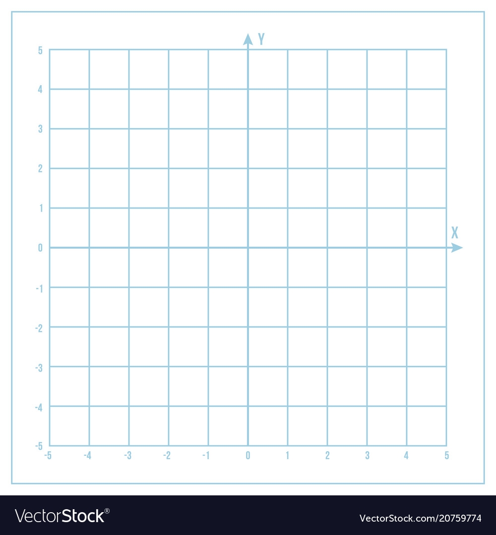 Blue Metric Graph Paper With Coordinate Royalty Free Vector Worksheets Library