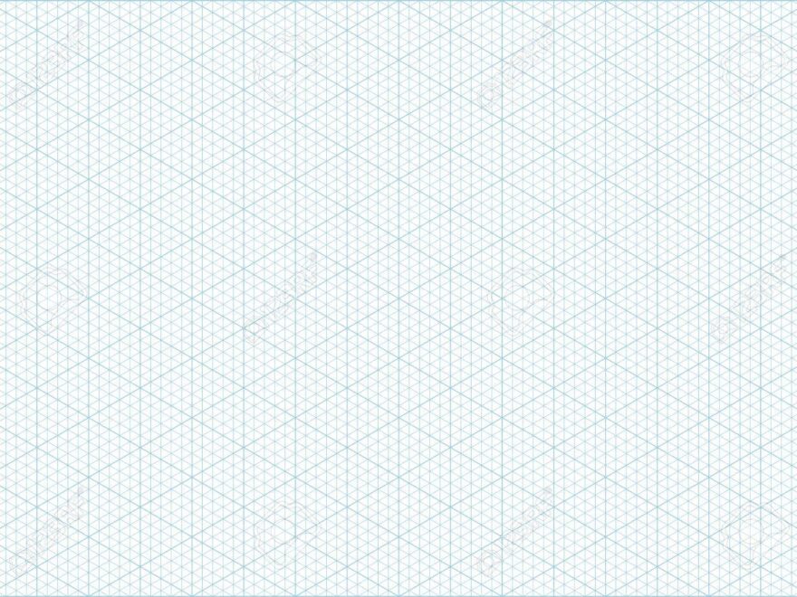 Blue Vector Isometric Grid Graph Paper Accented Every 5 Steps A4 Landscape Oriented Background Royalty Free SVG Cliparts Vectors And Stock Illustration Image 82183162