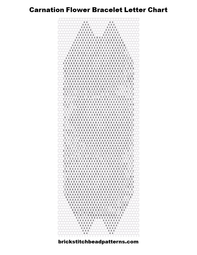 Peyote Beadwork Graph Paper