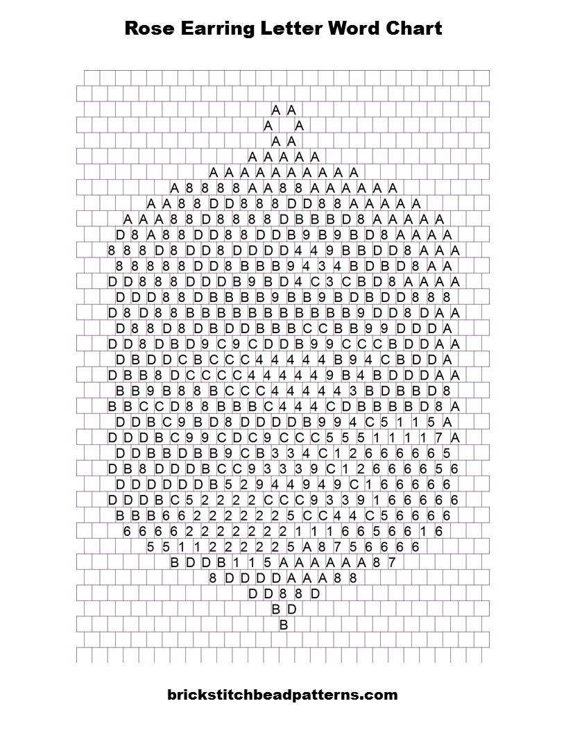 Peyote Stitch Graph Paper Delicas Peyote Stitch Graph Paper Delicas