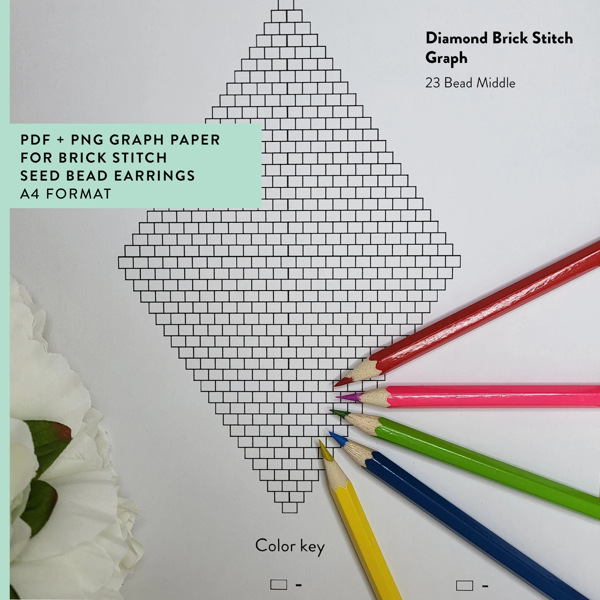 Brick Stitch Beading Graph Paper Beading Paper For Brick Stitch Seed Bead Earring Patterns DIY Handmade Gift Idea Earrings Gift For Her Etsy Brick Stitch Beading Graph Paper Beading Paper For Brick Stitch Seed Bead Earring Patterns DIY Handmade Gift Idea Earrings Gift For Her Etsy