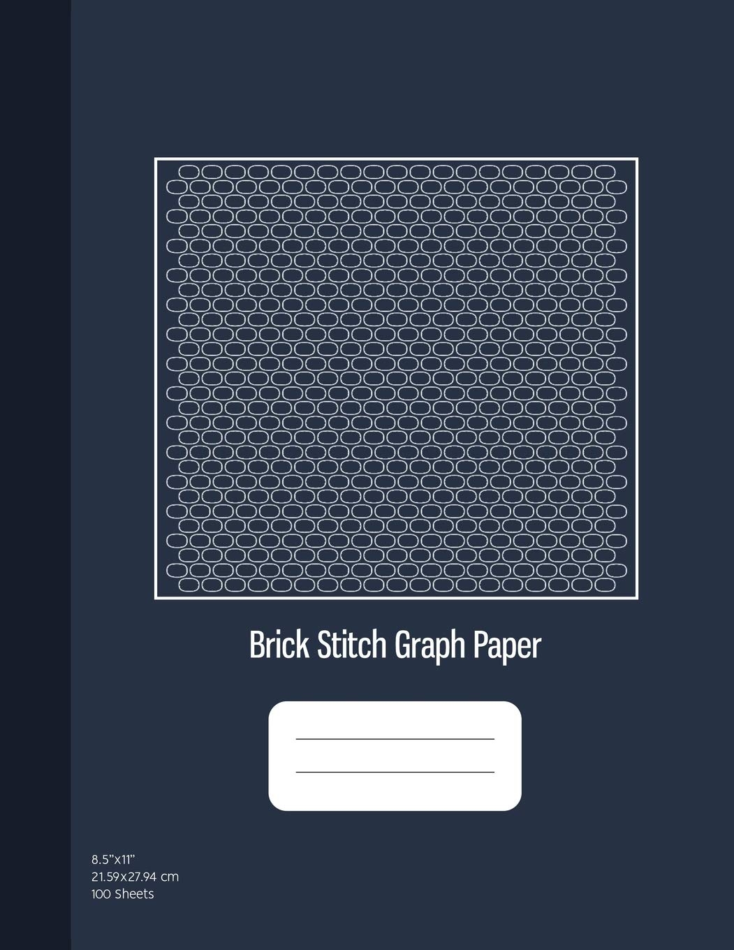 Brick Stitch Graph Paper Beadwork Stitch Patterns Brick Stitch Beadwork 100 Sheets 8 5 x11 Publishing Graphyco 9781091731844 Amazon Books