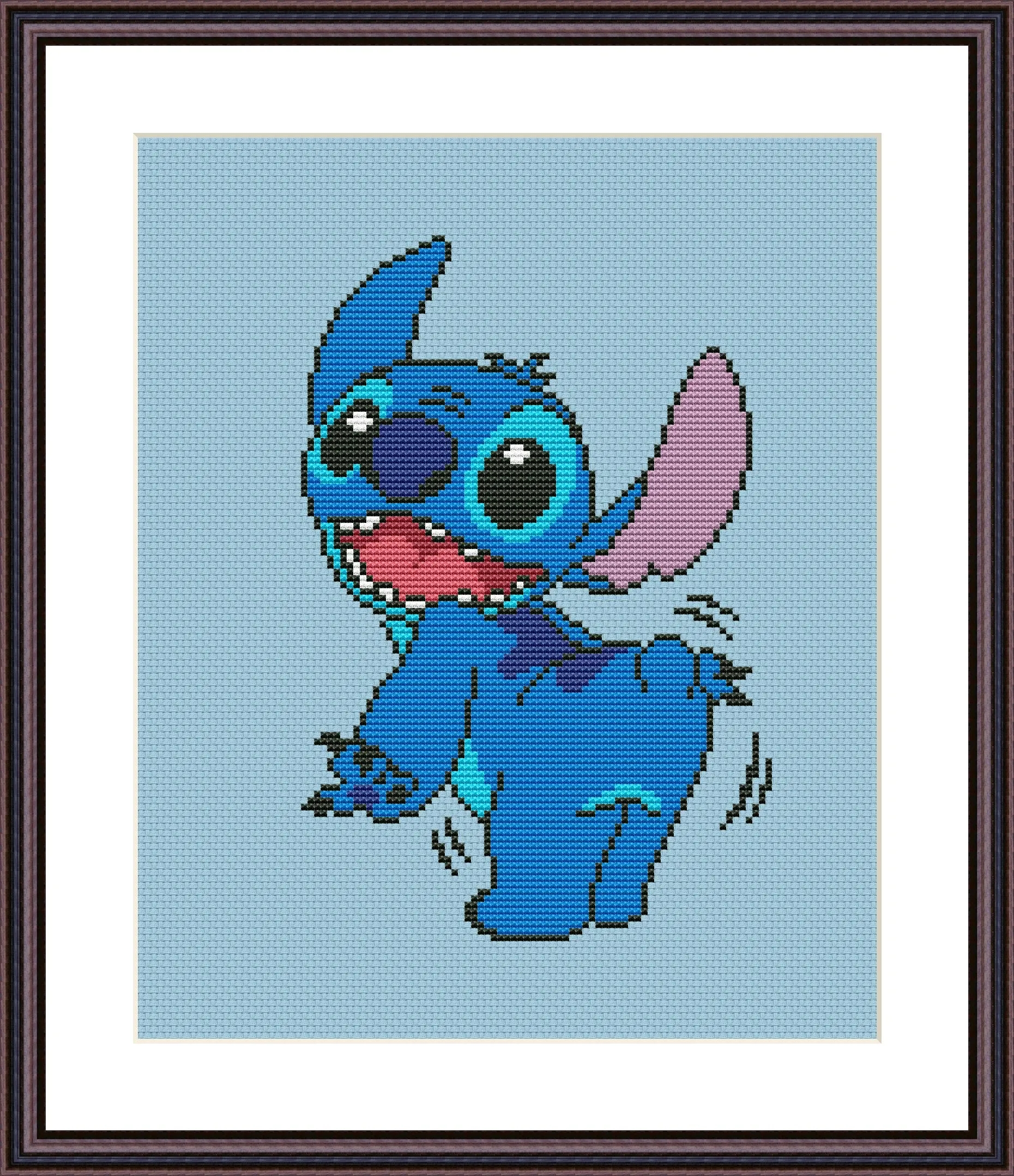 Graph Paper Art Stitch