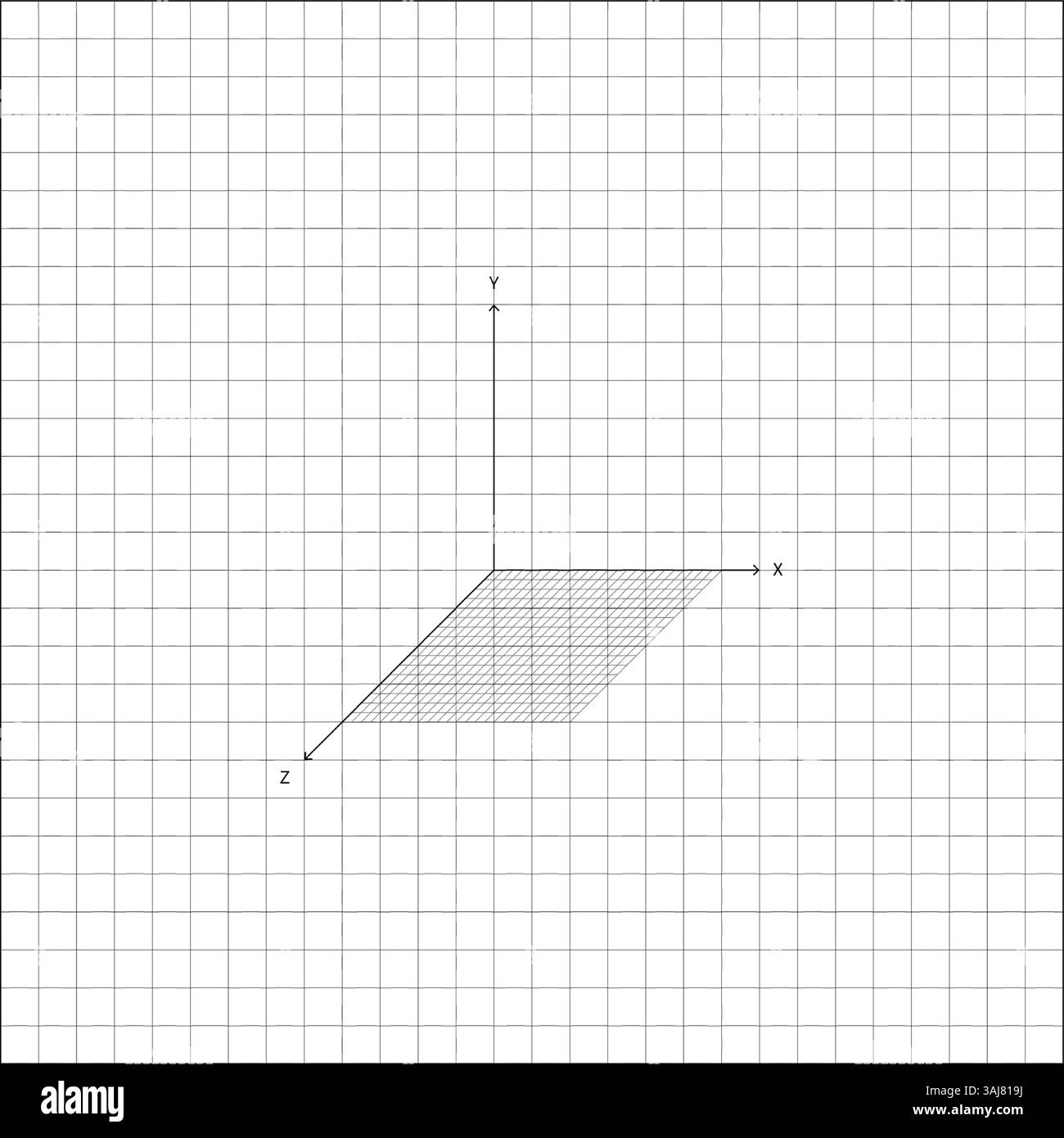 3d Cartesian Graph Paper