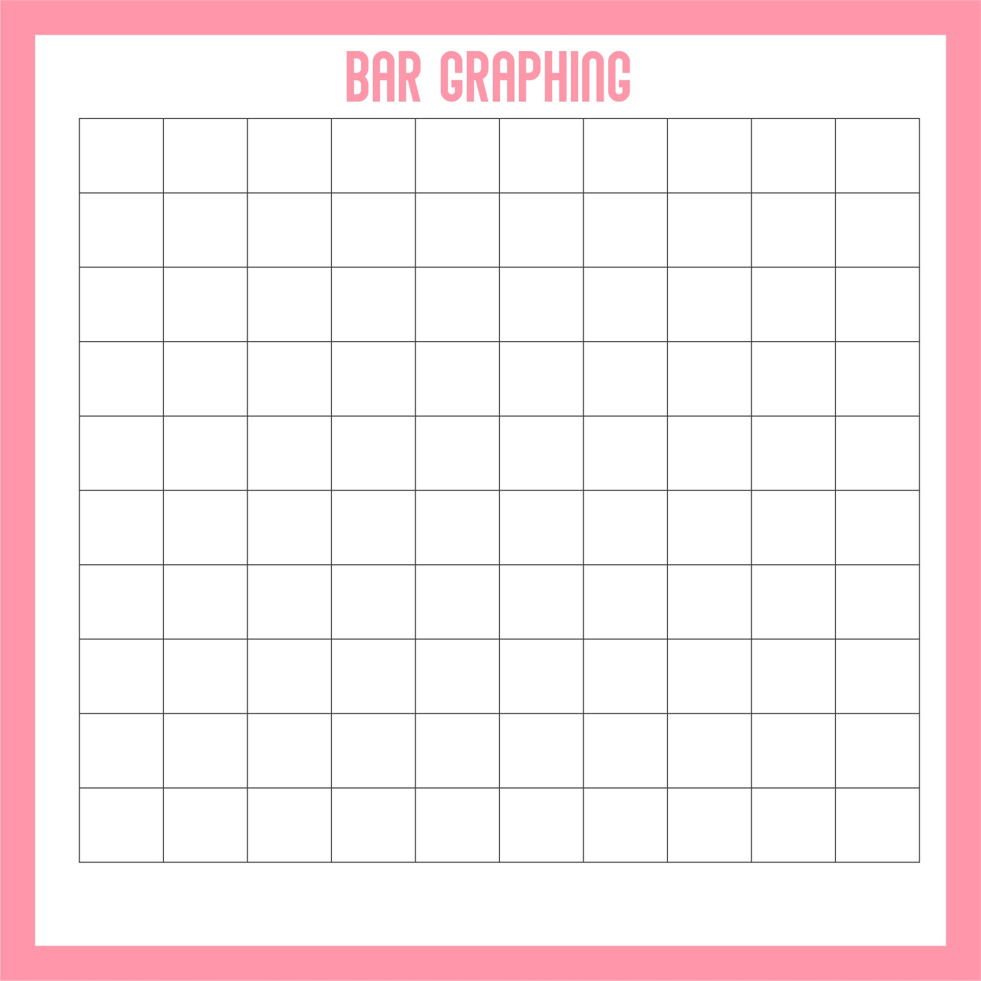 Printable Blank Bar Graph Paper Printable Blank Bar Graph Paper