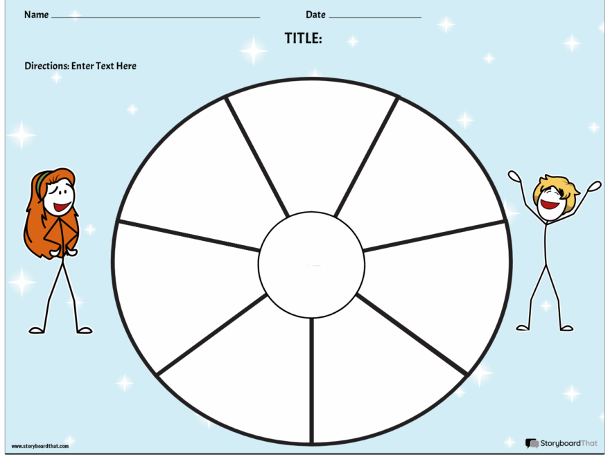 Circle Chart Maker Worksheets Storyboard That