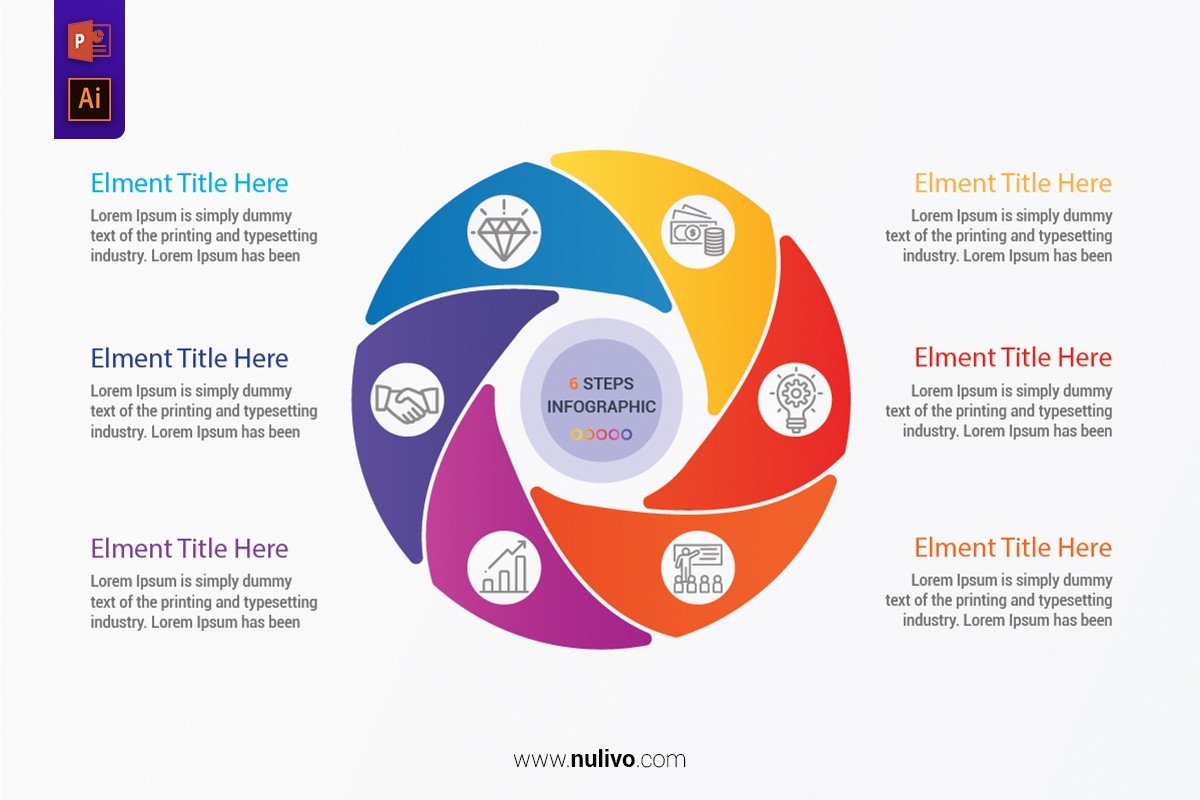 Free Circle Infographic Template