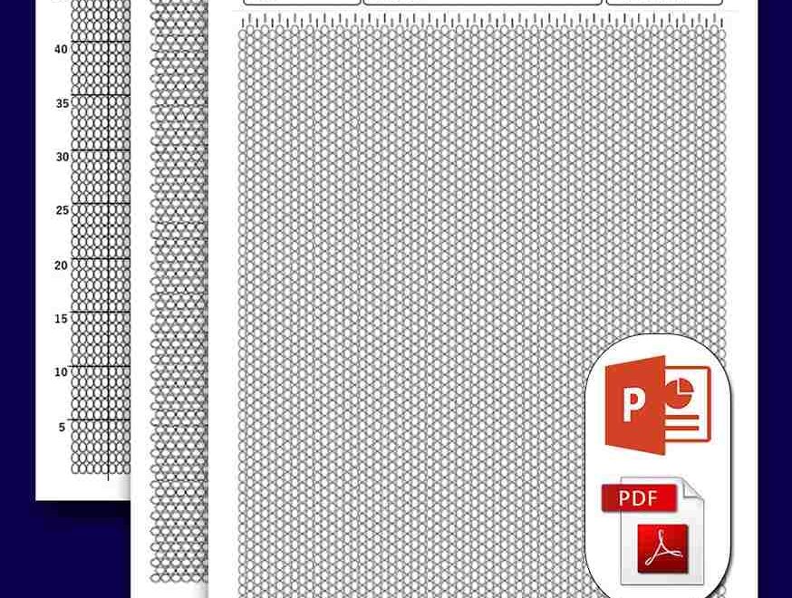 Circular Beading Graph Paper Printable