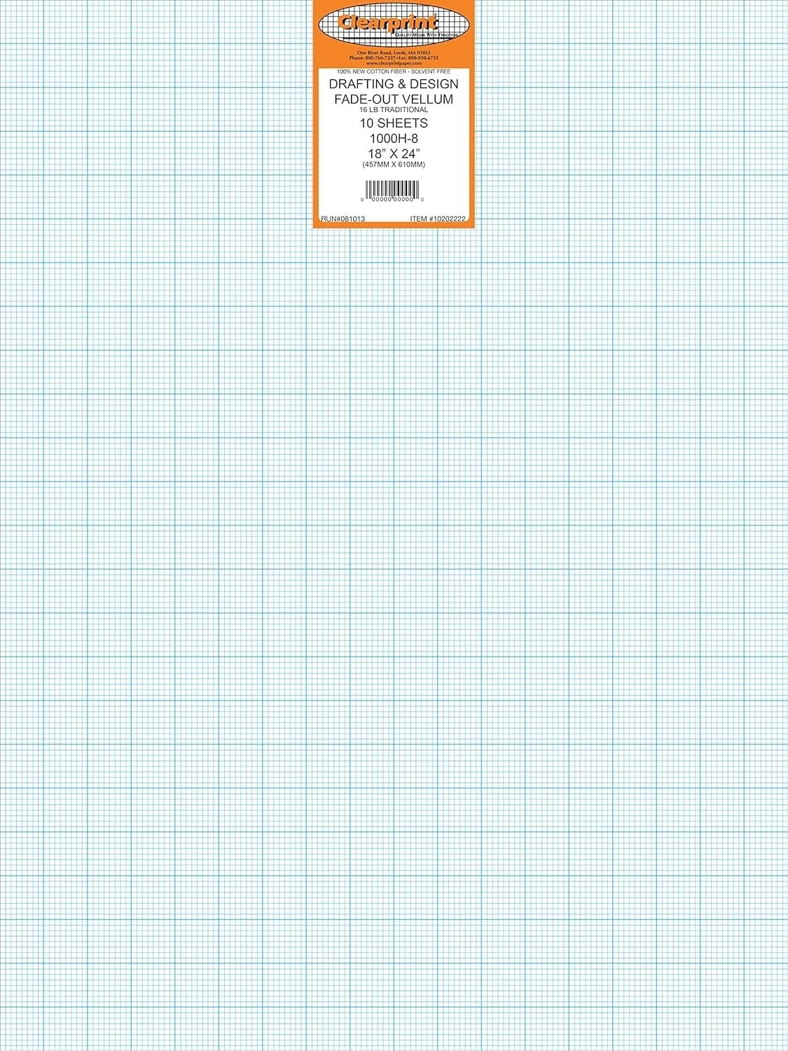 Clearprint 1000H 18 X 24 Design Vellum Sheets With 8x8 Fade Out Grid 16 Lb 100 Cotton 10 Sheets Pack Walmart Clearprint 1000H 18 X 24 Design Vellum Sheets With 8x8 Fade Out Grid 16 Lb 100 Cotton 10 Sheets Pack Walmart