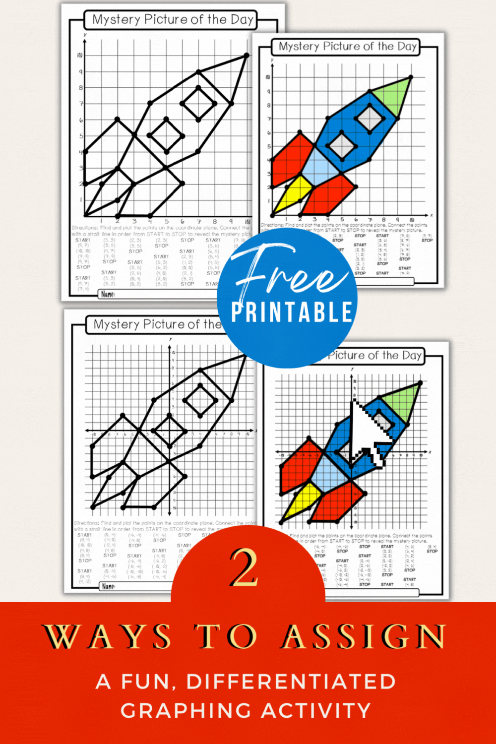 Printable Graph Paper With Quadrants