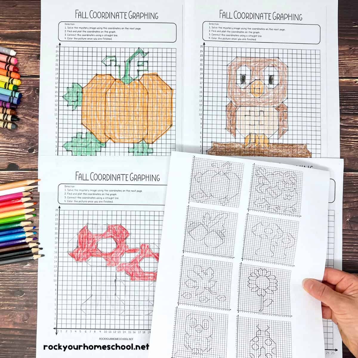 Coordinate Graphing Pictures How To Use For Fall Fun Free Rock Your Homeschool Coordinate Graphing Pictures How To Use For Fall Fun Free Rock Your Homeschool