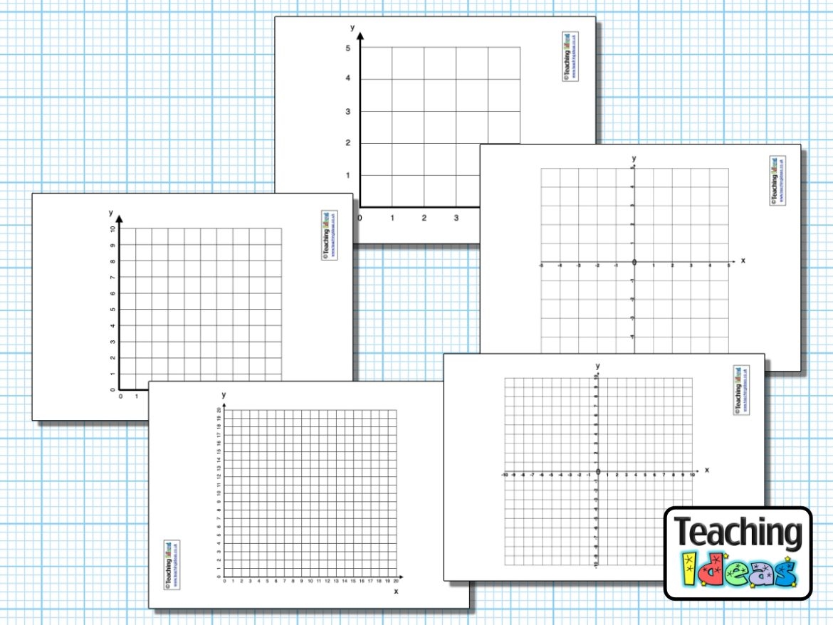 Coordinate Grid Templates Teaching Ideas