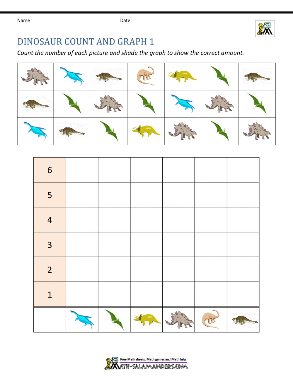 Count And Graph Worksheets