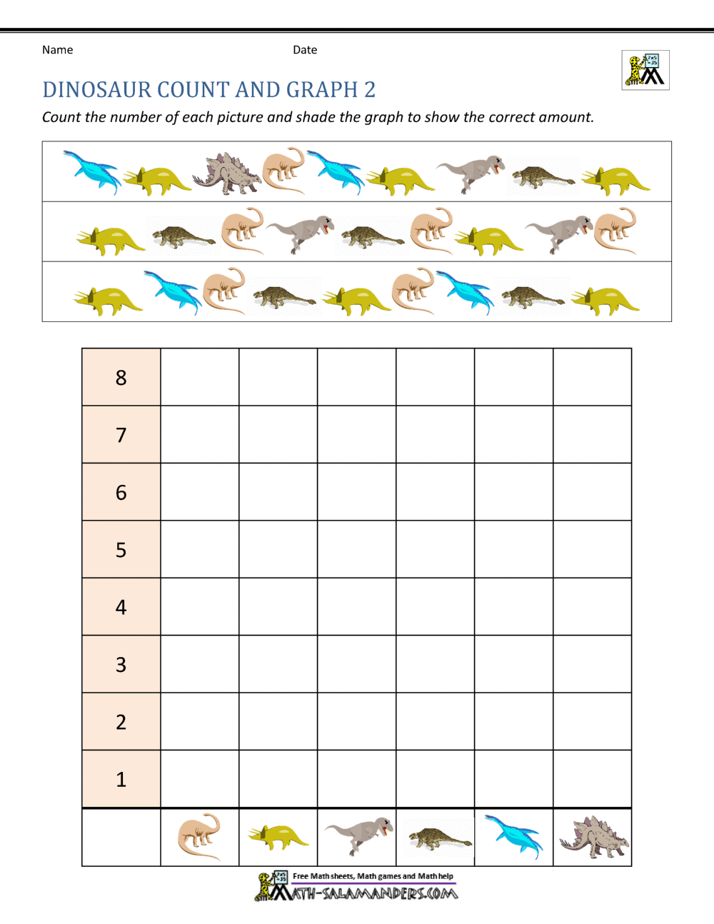 Count And Graph Worksheets