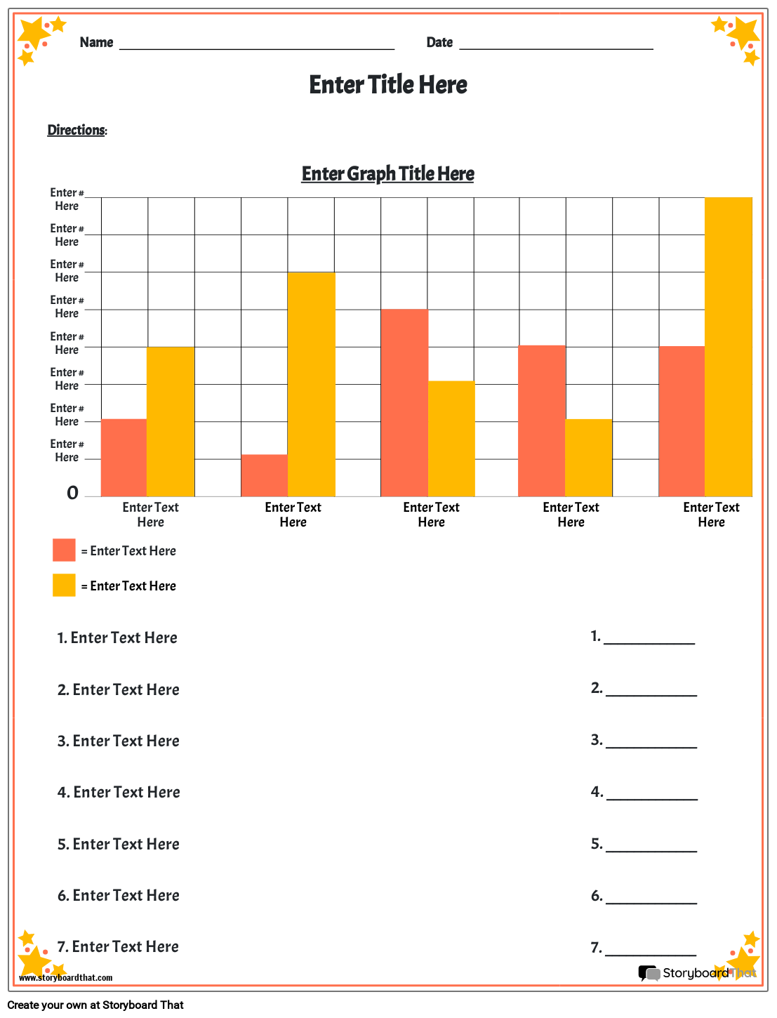 Creating Bar Graphs Printable Math Worksheet Worksheets Library Creating Bar Graphs Printable Math Worksheet Worksheets Library