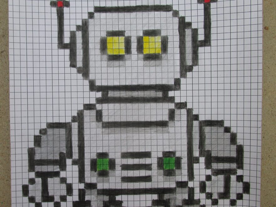 Creating Pixel Art On Graph Paper Blog Post For GameBanana GB Blogs