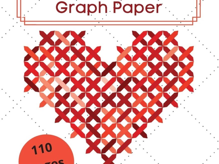 Cross Stitch Graph Paper 110 Pages Create Your Own Embroidery Patterns Needlework Design Mirela Helj 9781008998827 Amazon Books