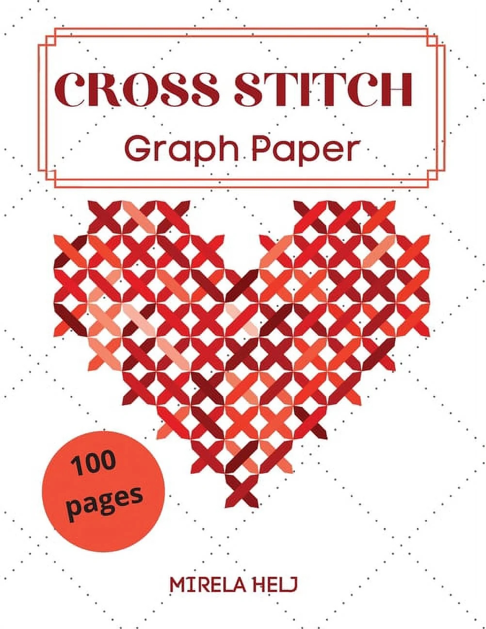 Cross Stitch Graph Paper 120 Pages Create Your Own Embroidery Patterns Needlework Design Paperback Walmart
