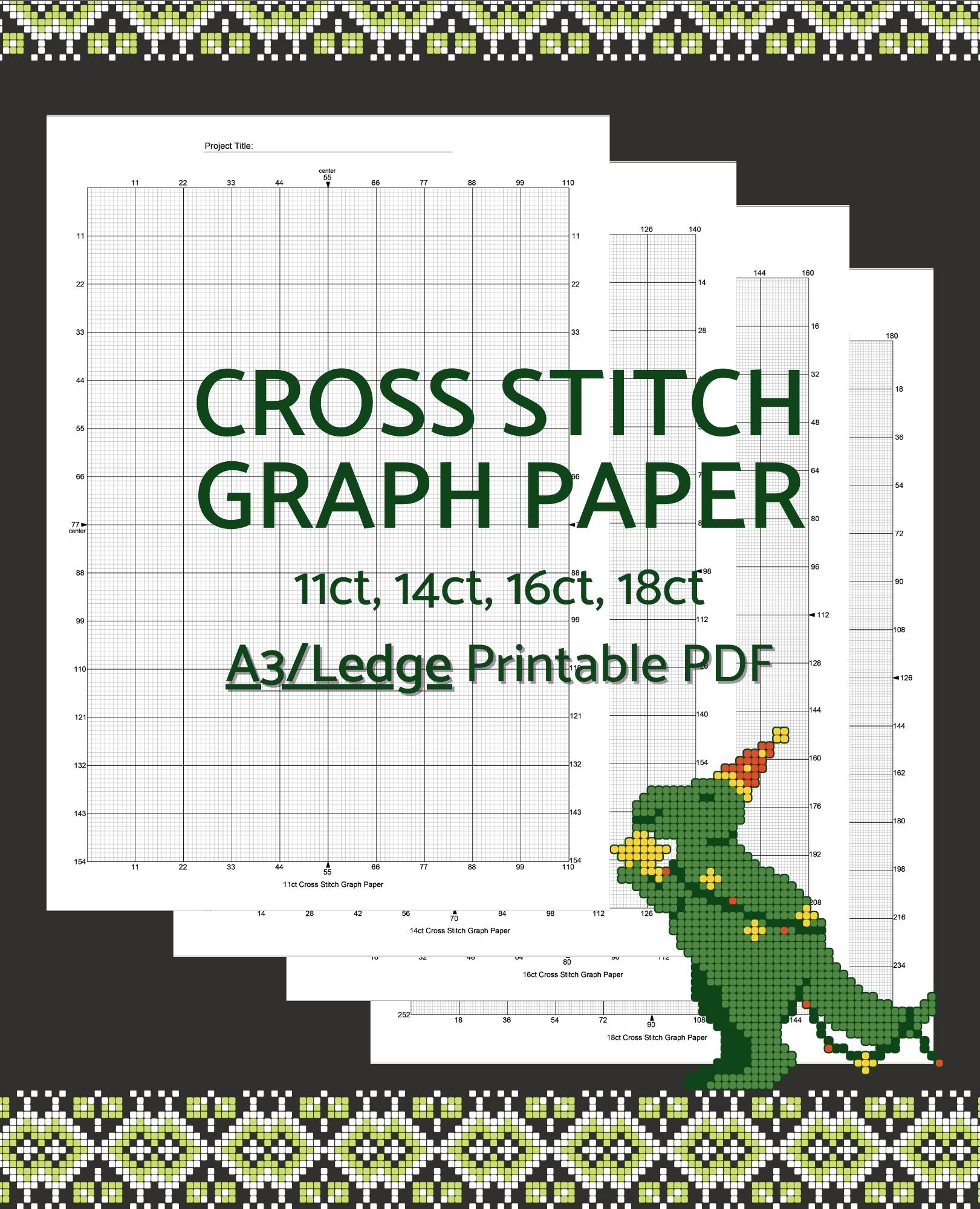 Cross Stitch Graph Paper Download Free