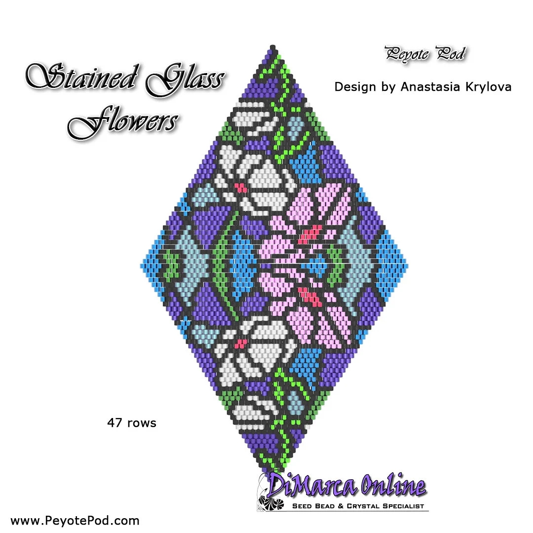 Triangle Peyote Stitch Graph Paper
