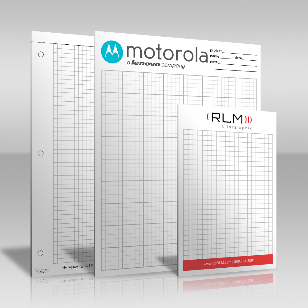 Custom Graph Paper Pads PrintPPS 