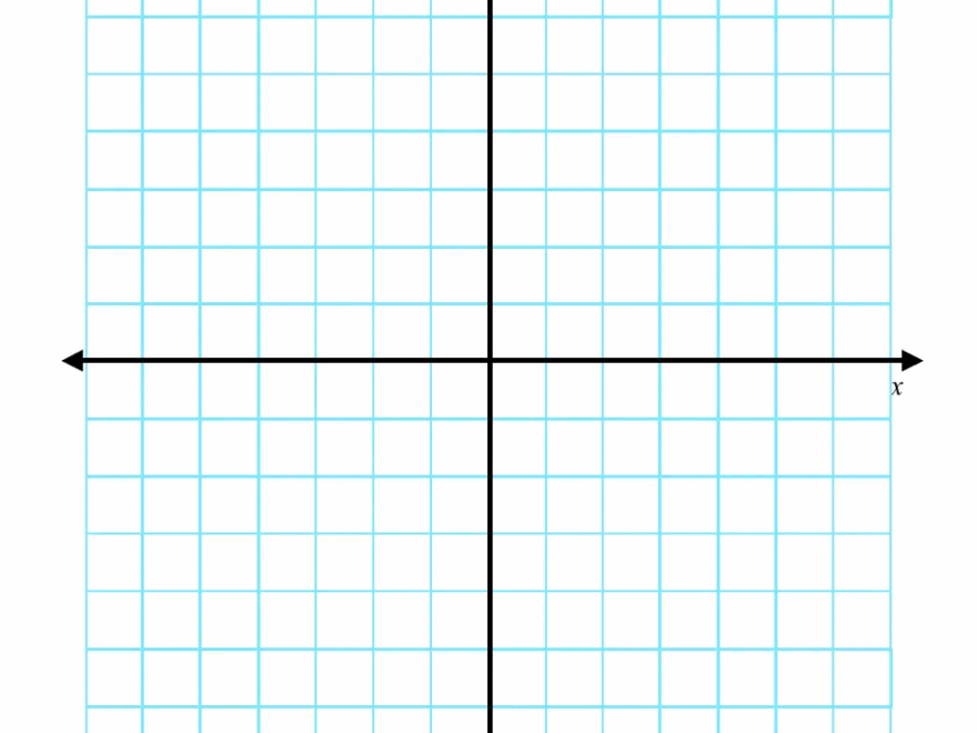 Cyan 5 Inch Axis Graph Paper Template Download Printable PDF Templateroller