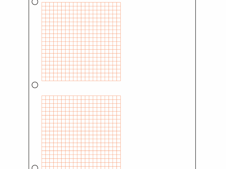 Decimal Graph Paper Two 20 X 20 Red Lined Grids 1 5 Spacing And Heading Lines Double Sided 500 Sheet Ream Three Hole Punched Walmart