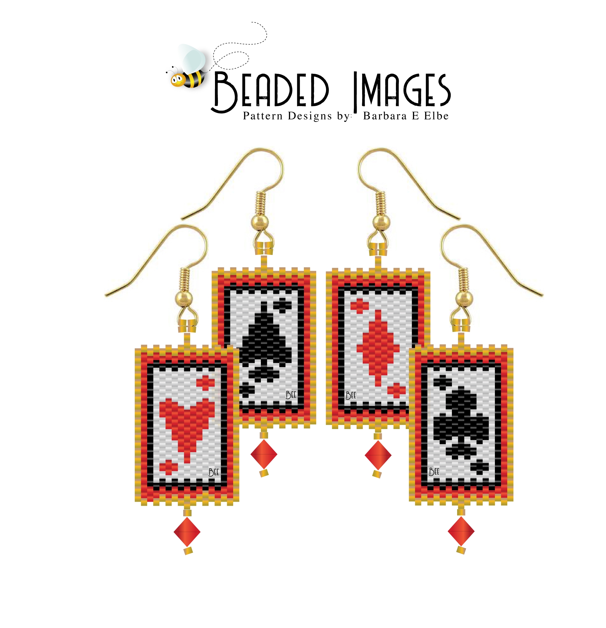 Delica Bead Graph Paper 3 Drop Peyote Brick Actual Size Sova Enterprises