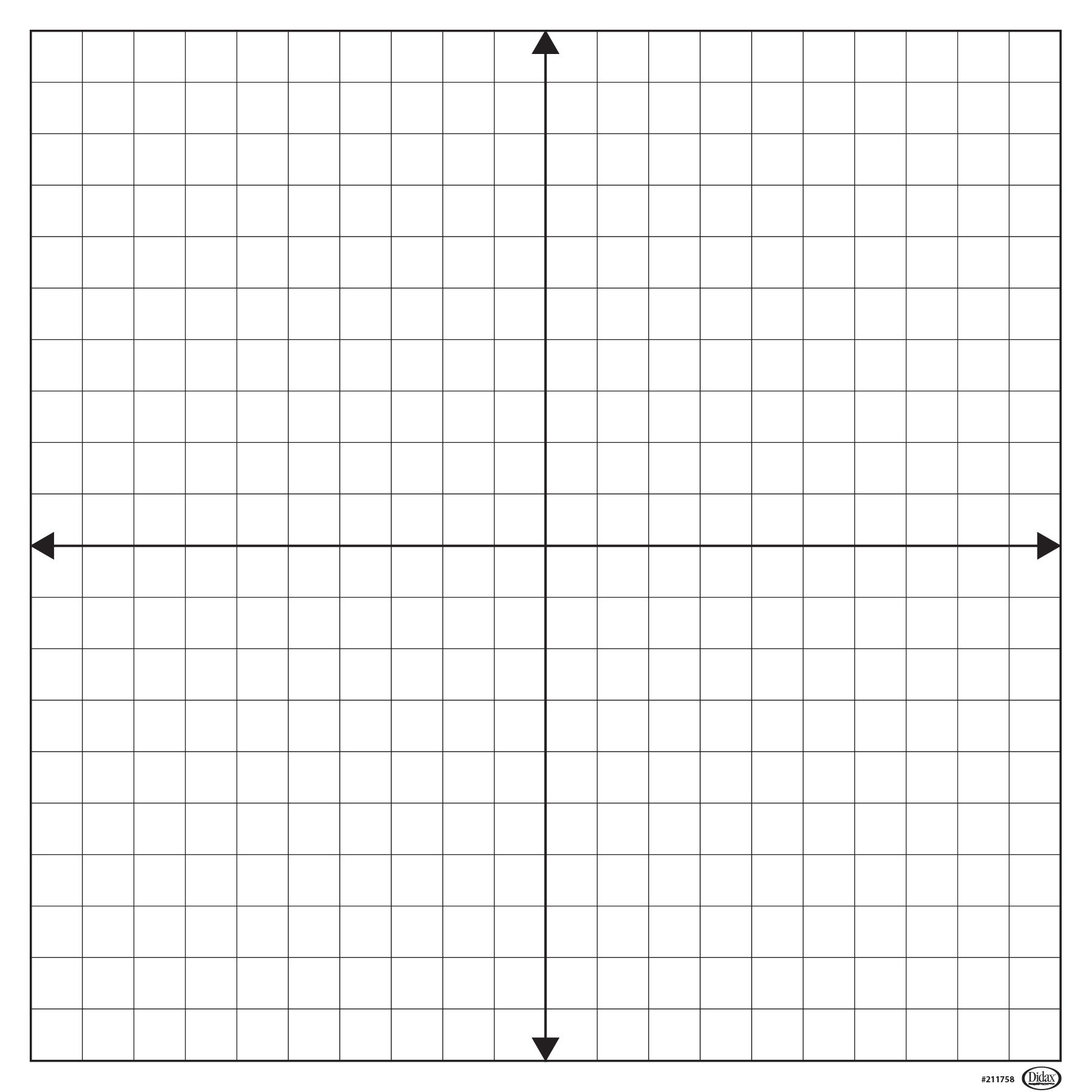 Blank Coordinate Plane Graph
