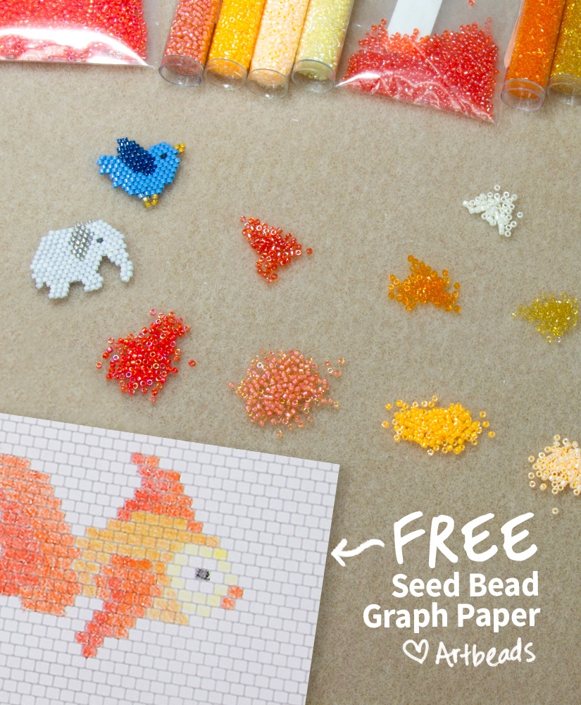 Designer Downloads Free Printable Seed Bead Graph Paper Artbeads Blog Designer Downloads Free Printable Seed Bead Graph Paper Artbeads Blog