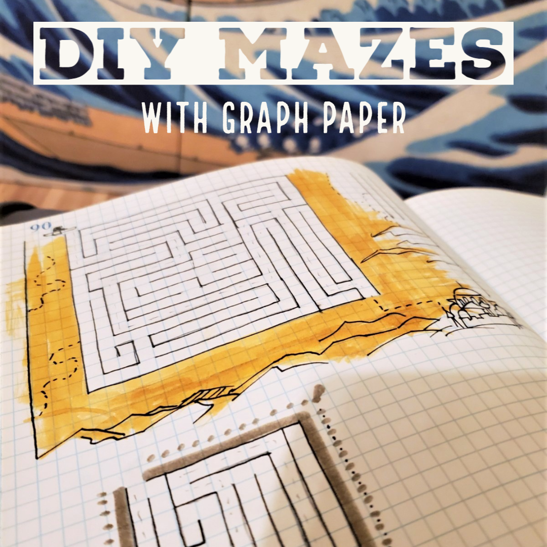 Maze On Graph Paper