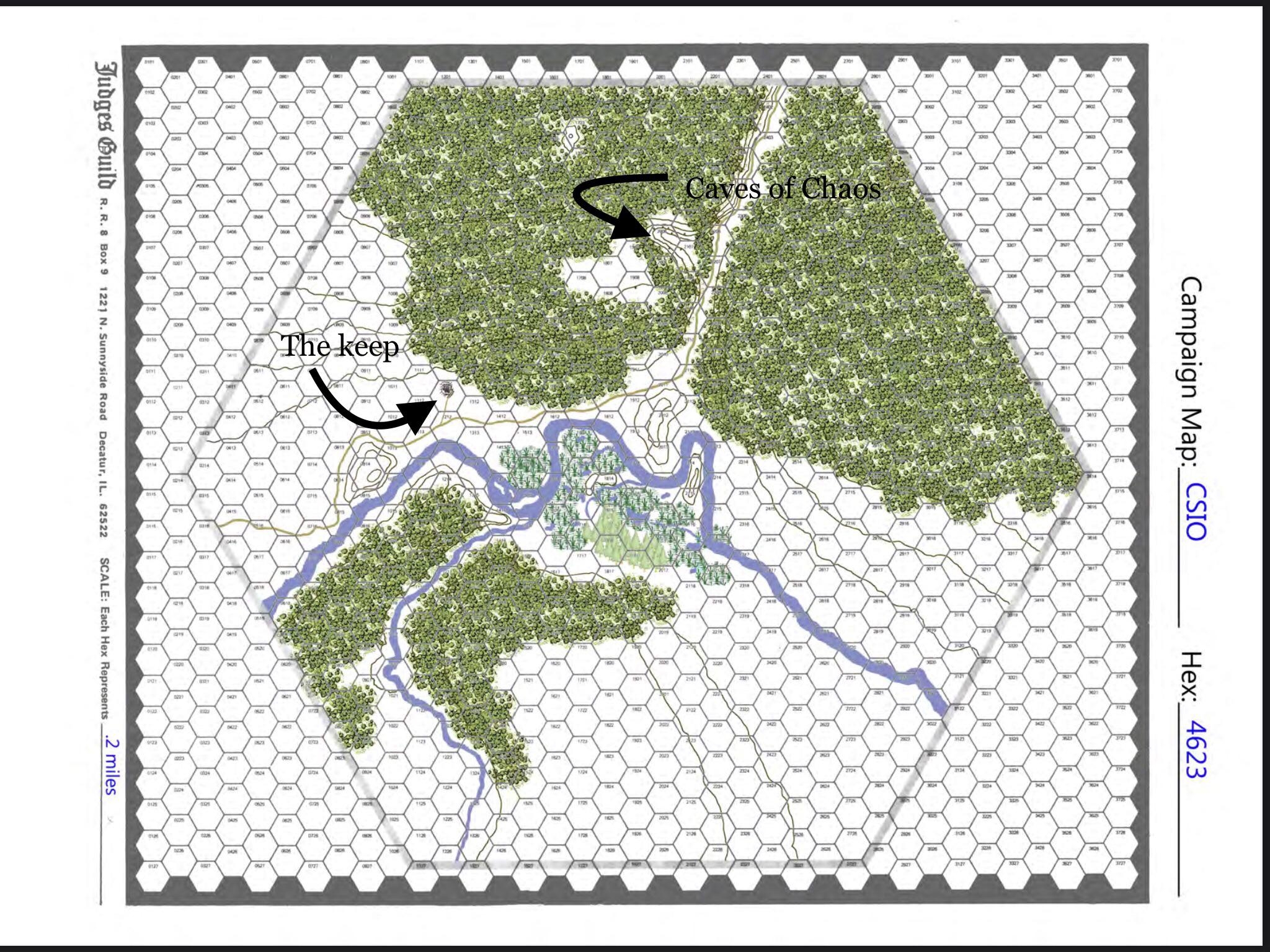 Do You Even Sub hex Crawl Bro R osr