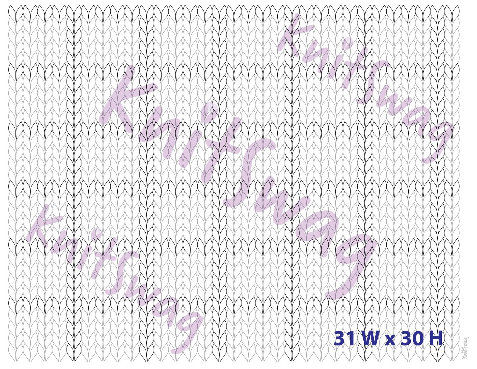Knitting Graph Paper Free Printable