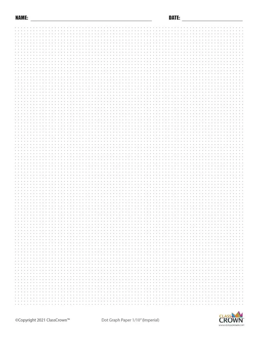 Printable Graph Paper 1 10 Inch Printable Graph Paper 1 10 Inch