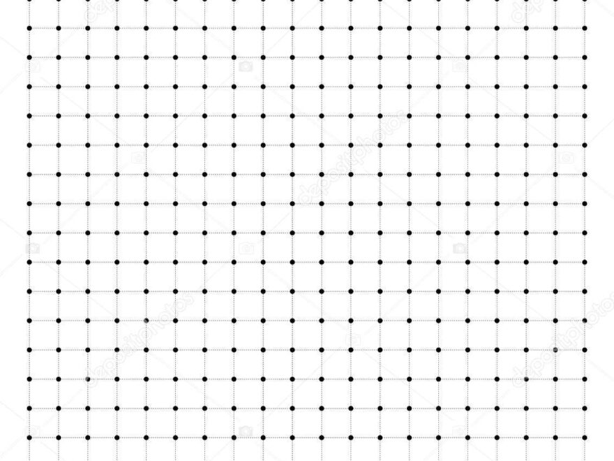 Dot Grid Paper Graph Paper White Background Vector Illustration Stock Vector By nattiyapp 231015928