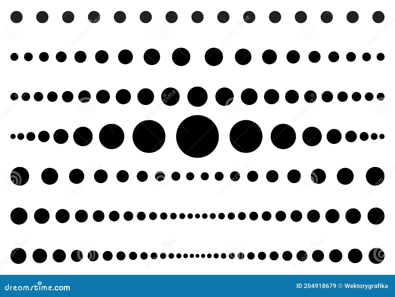 Dotted Graph Design Line Dotted Graph Design Line