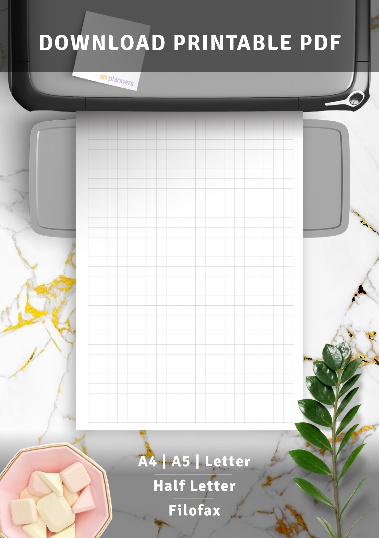 Download Printable 1 4 Inch Graph Paper Printable PDF