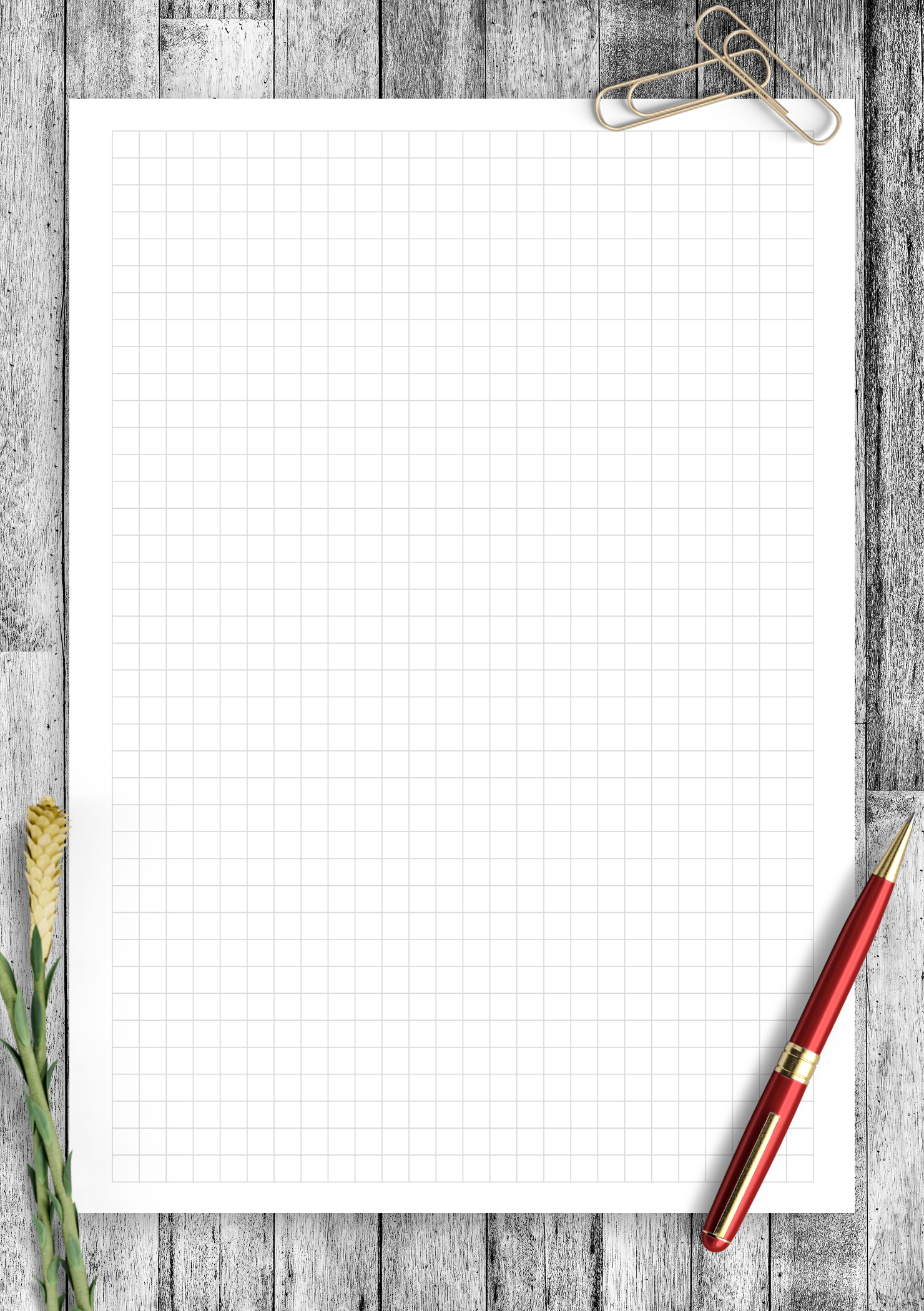Blank Graph Paper Printable