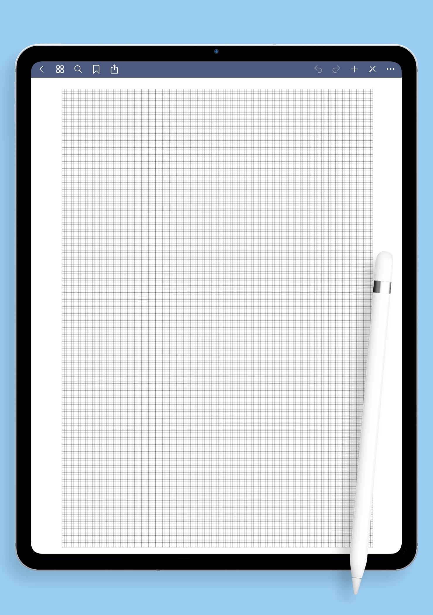 Download Printable Engineering Graph Paper 1mm Squares PDF